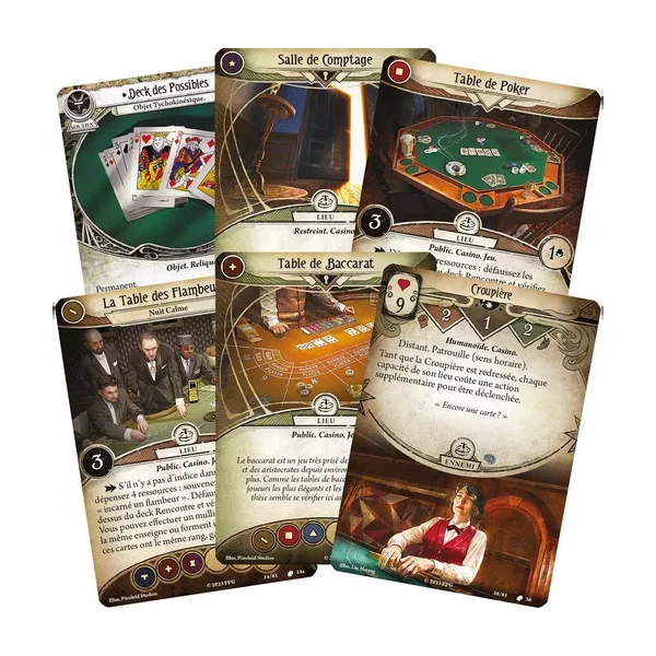 Horreur à Arkham JCE : Fortune et Folie - Extension Scénario