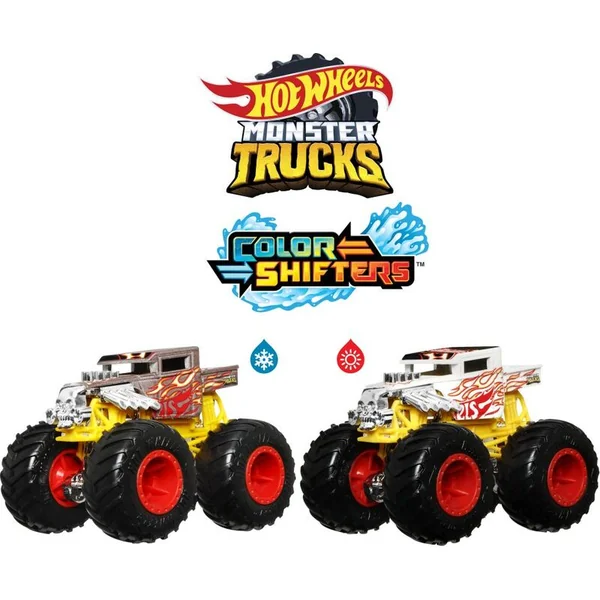 Hot Wheels Monster trucks Color Shifters asst