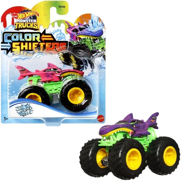 Hot Wheels Monster trucks Color Shifters asst