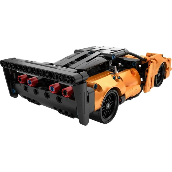 iM.MASTER Kit 2 en 1 voiture à rétrofriction plastique 278 pièces orange