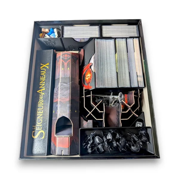 Insert 3D compatible Le Seigneur des Anneaux : Le Destin de la Communauté - rangement