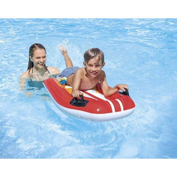 Intex Planche de natation gonflable avec poignées 112 x 62 cm