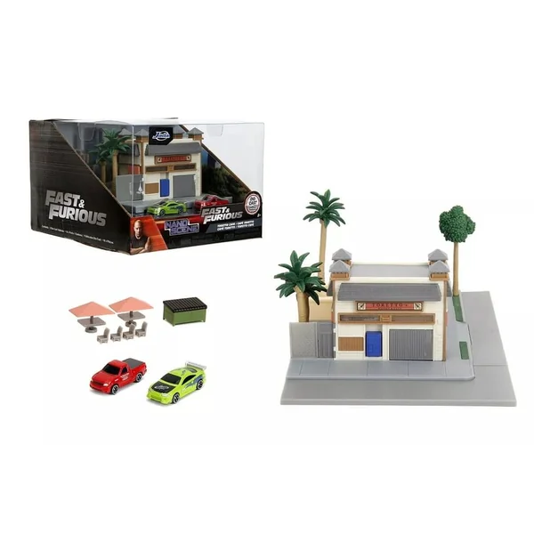 Jada Toys Nano Fast And Furious Marché et Café de Dom Toretto - 34914