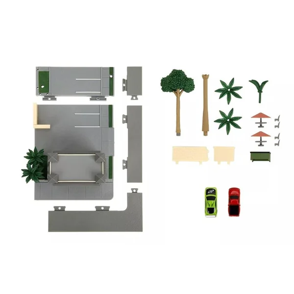 Jada Toys Nano Fast And Furious Marché et Café de Dom Toretto - 34914