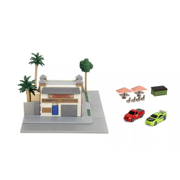 Jada Toys Nano Fast And Furious Marché et Café de Dom Toretto - 34914