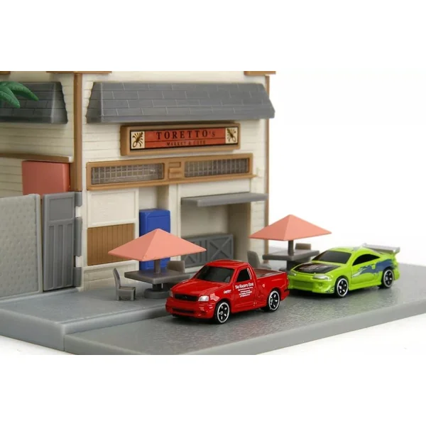 Jada Toys Nano Fast And Furious Marché et Café de Dom Toretto - 34914