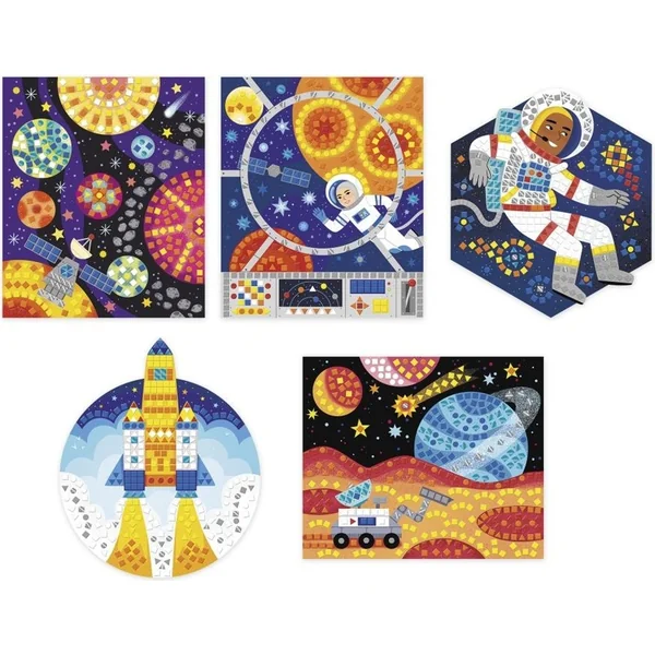 Janod Atelier Ensemble Maxi Mosaïque Espace à partir de 7 ans