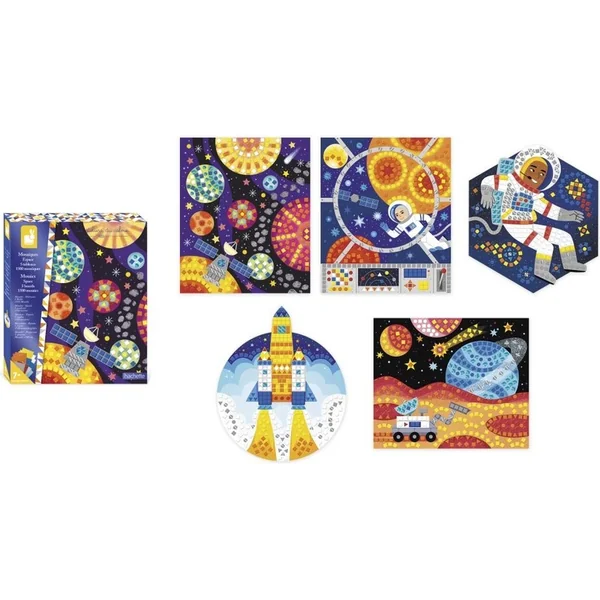 Janod Atelier Ensemble Maxi Mosaïque Espace à partir de 7 ans