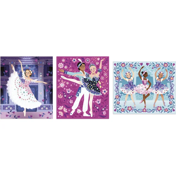 Janod Atelier Kit Créatif Mini Danseurs Décoration avec Perles