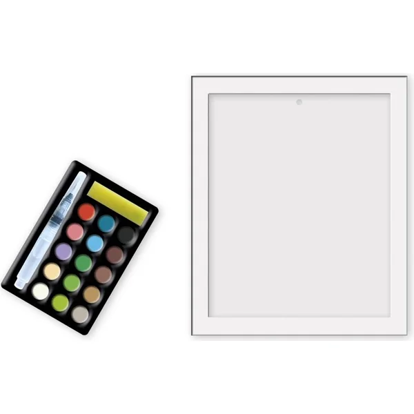 Janod Atelier Set Maxi Peinture par numéros Chevaux à partir de 7 ans