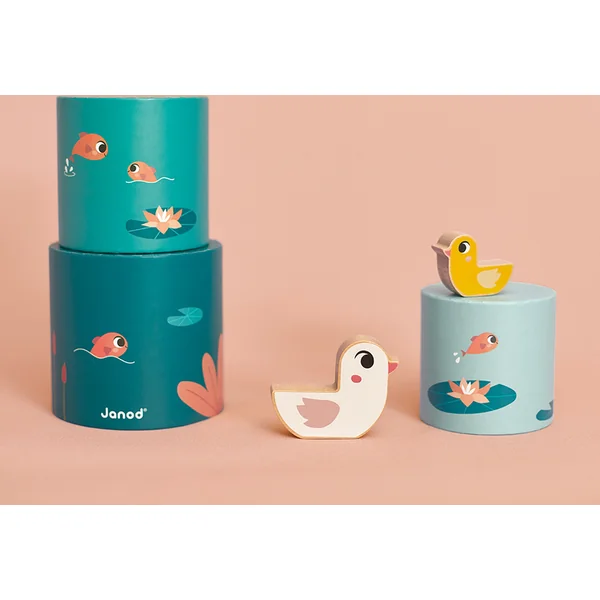 Janod Boîte de Stimulation Sensorielle pour Enfants à partir de 12 Mois