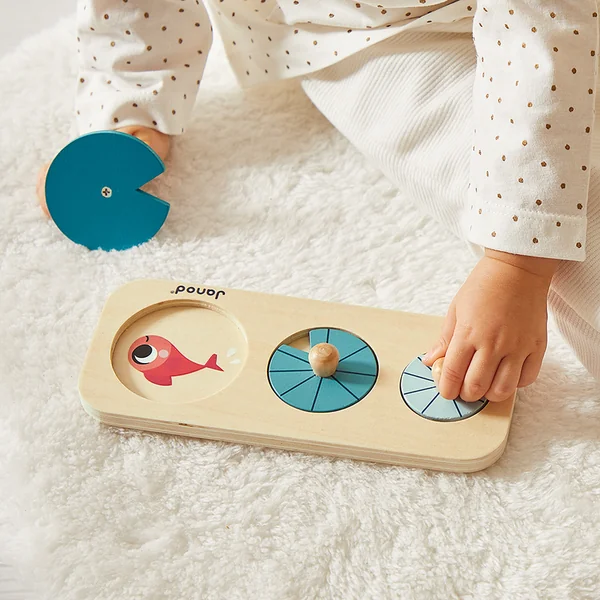Janod Boîte de Stimulation Sensorielle pour Enfants à partir de 12 Mois