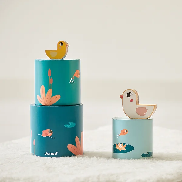 Janod Boîte de Stimulation Sensorielle pour Enfants à partir de 12 Mois