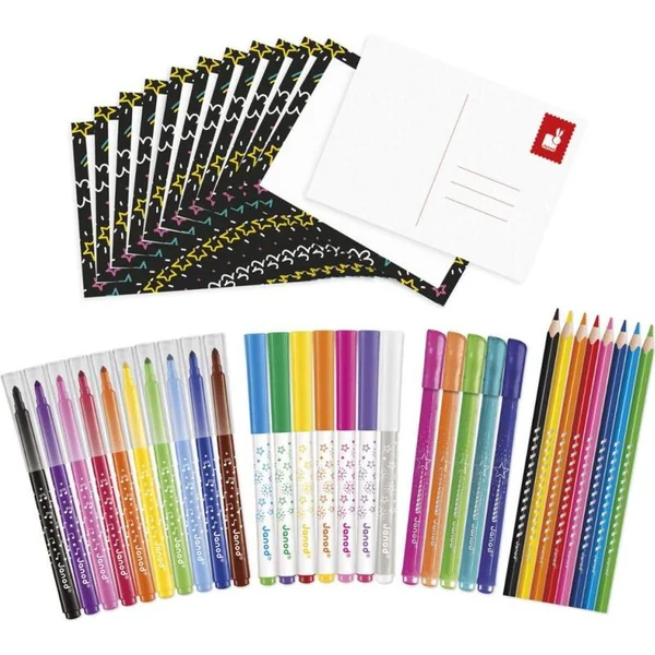 Janod Colorino Coffret Artistique 42 pcs
