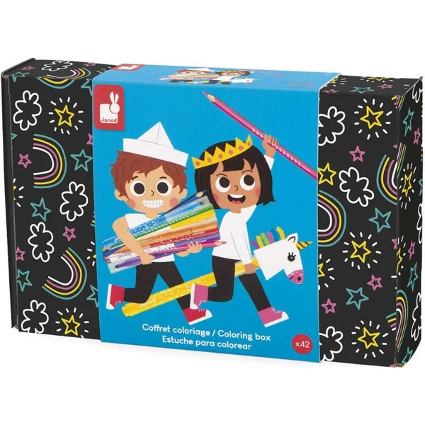 Janod Colorino Coffret Artistique 42 pcs