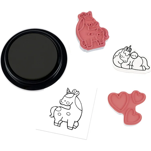 Janod Tampons Licorne 15 pcs à partir de 3 ans