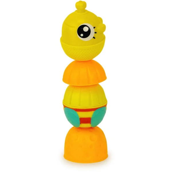 JOUET D'ÉVEIL ÉDUCATIF - SET PERLES ANIMAUX ET PERLE VERTE À ASSEMBLER - 6 PIÈCES