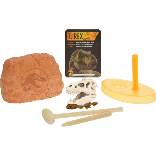 Jurassic World sculptez un crâne de dinosaure avec un socle