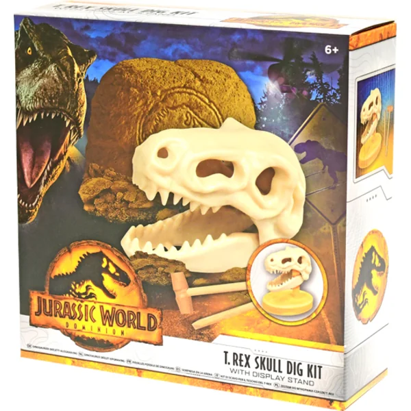 Jurassic World sculptez un crâne de dinosaure avec un socle