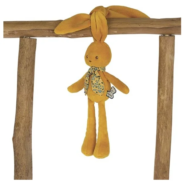 Kaloo Lapinoo Lapin en peluche aux longues oreilles ocre 25 cm