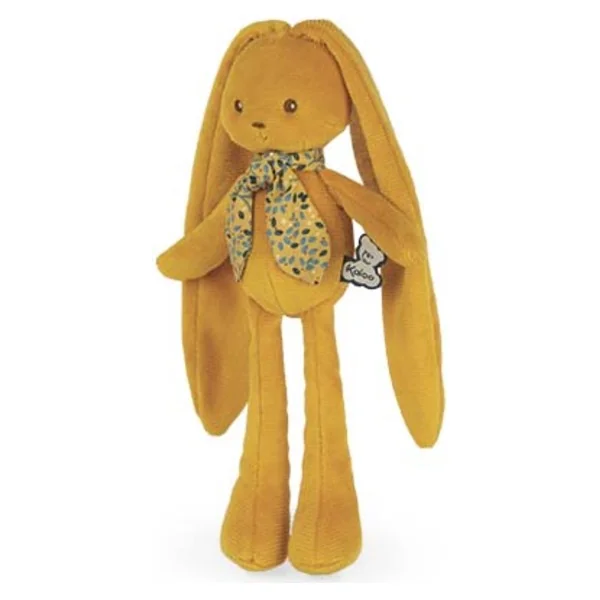 Kaloo Lapinoo Lapin en peluche aux longues oreilles ocre 25 cm