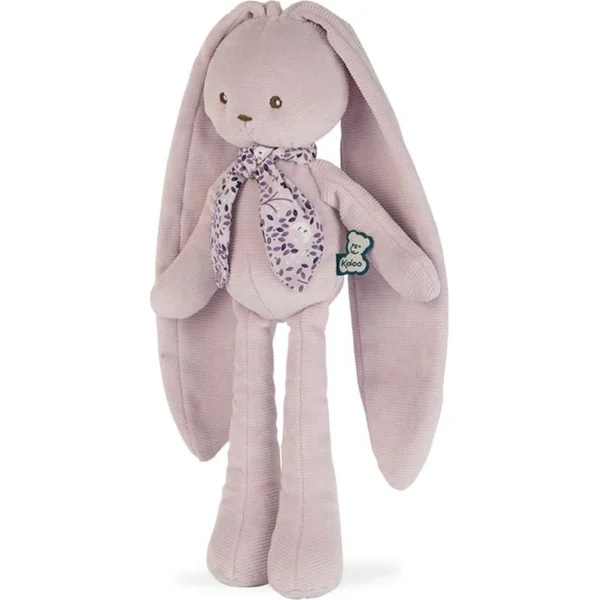 Kaloo Lapinoo Lapin en peluche avec de longues oreilles rose 35 cm