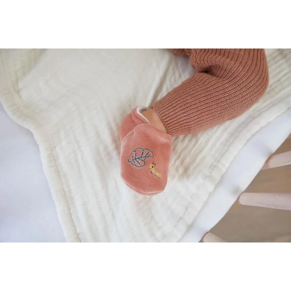 Kaloo Petit Chansons Coffret cadeau pour bébé Bracelet et chaussons avec grelot Lapin