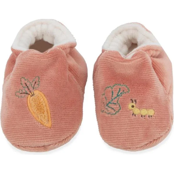 Kaloo Petit Chansons Coffret cadeau pour bébé Bracelet et chaussons avec grelot Lapin