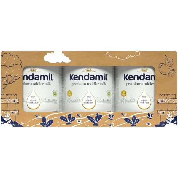 Kendamil Premium 3 HMO+ (3× 800 g), emballage féerique avec théâtre O veľkej repe