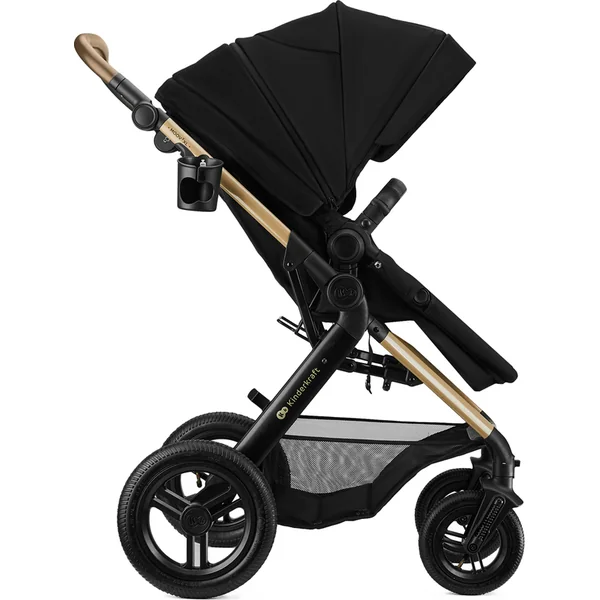 KINDERKRAFT Poussette combinée 3 en 1 Moov 2 XL Air Black