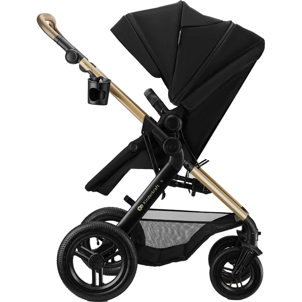 KINDERKRAFT Poussette combinée 3 en 1 Moov 2 XL Air Black