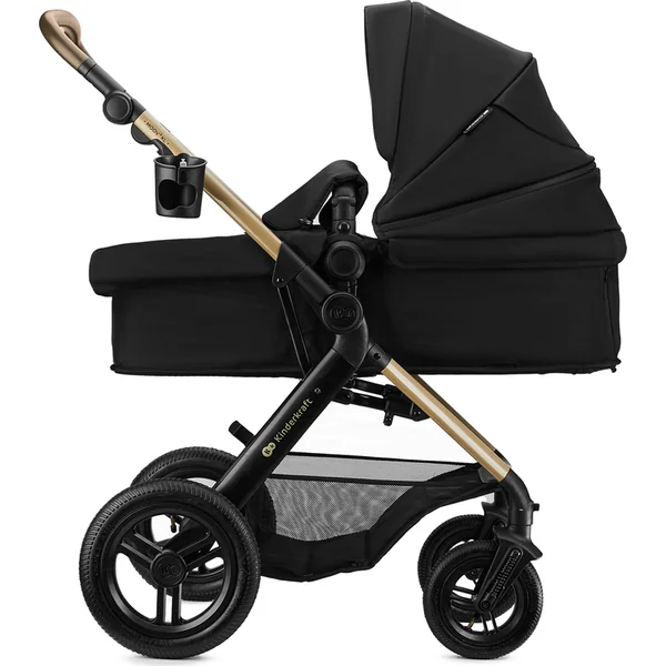 KINDERKRAFT Poussette combinée 3 en 1 Moov 2 XL Air Black