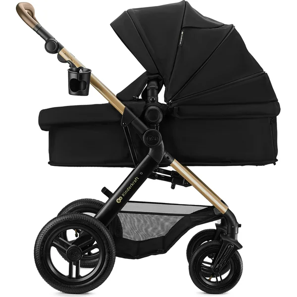 KINDERKRAFT Poussette combinée 3 en 1 Moov 2 XL Air Black
