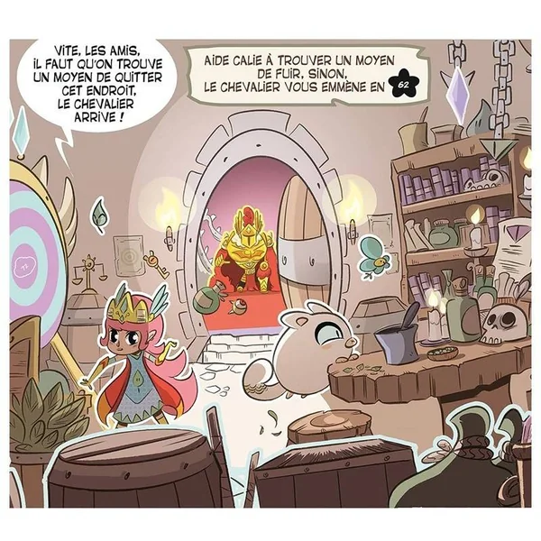 La BD dont tu es le petit héros : Calie et Kasskoo - Mission Evasion