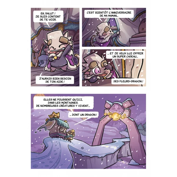 La BD dont tu es le petit héros - Chatons & Dragons : Les Fleurs Dragon