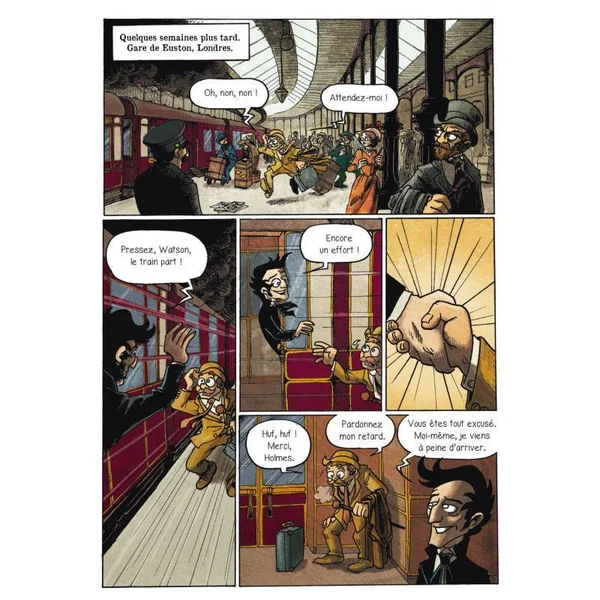 La BD dont vous êtes le héros : Sherlock Holmes Tome 3 - Moriarty