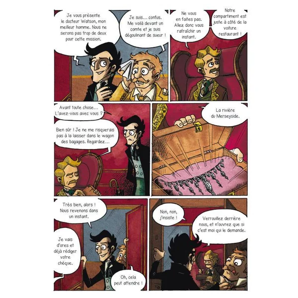 La BD dont vous êtes le héros : Sherlock Holmes Tome 3 - Moriarty