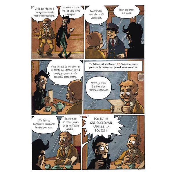 La BD dont vous êtes le héros : Sherlock Holmes Tome 3 - Moriarty