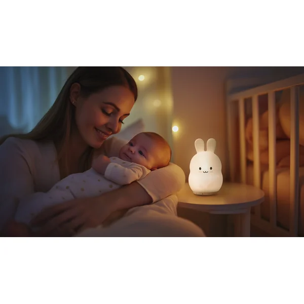 Lampe LED de nuit en silicone taille M, Hibou