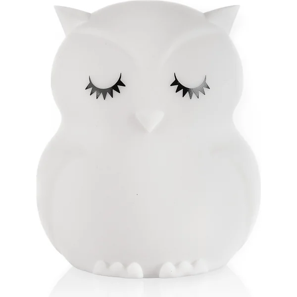 Lampe LED de nuit en silicone taille M, Hibou