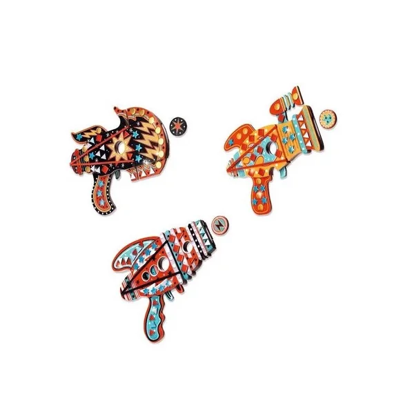 Lanceurs de jetons à décorer Kosmik DIY - Djeco