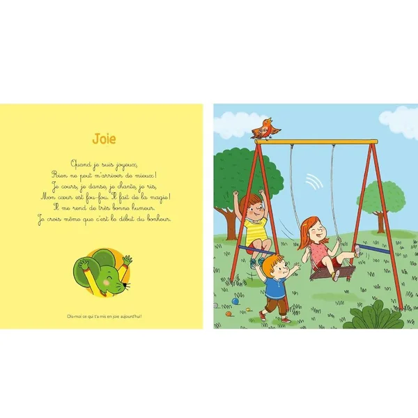 LE LIVRE SONORE DE MES EMOTIONS - LIVRE SONORE AVEC 6 PUCES - DES 1 AN