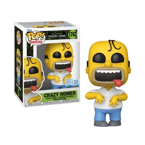 LES SIMPSONS – POP TV N° 1743 – Crazy Homer “TreeHouse Of Horror”