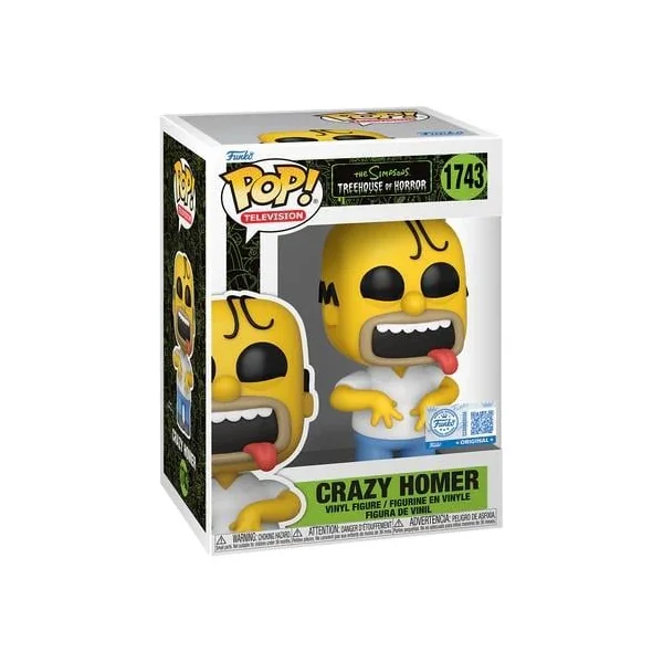 LES SIMPSONS – POP TV N° 1743 – Crazy Homer “TreeHouse Of Horror”