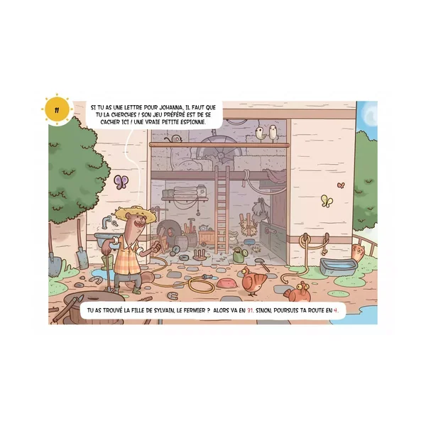 Liguili - Messager aventurier : La BD dont tu es le petit héros