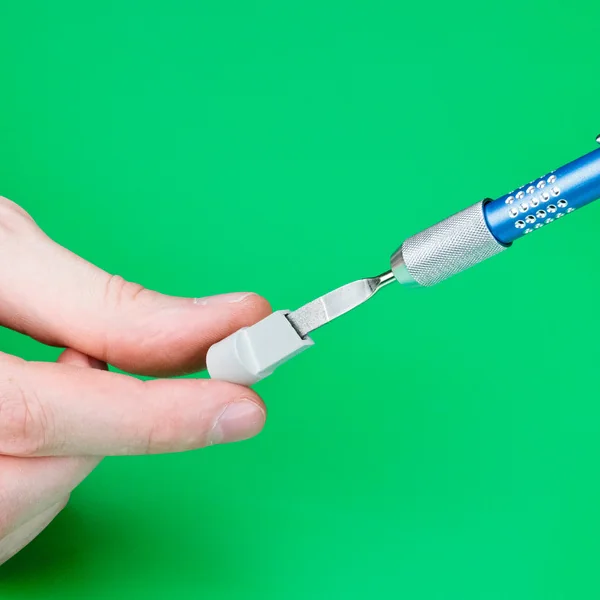 Limes à aiguilles diamantées Modelcraft et poignée (ensemble de 4 pièces)