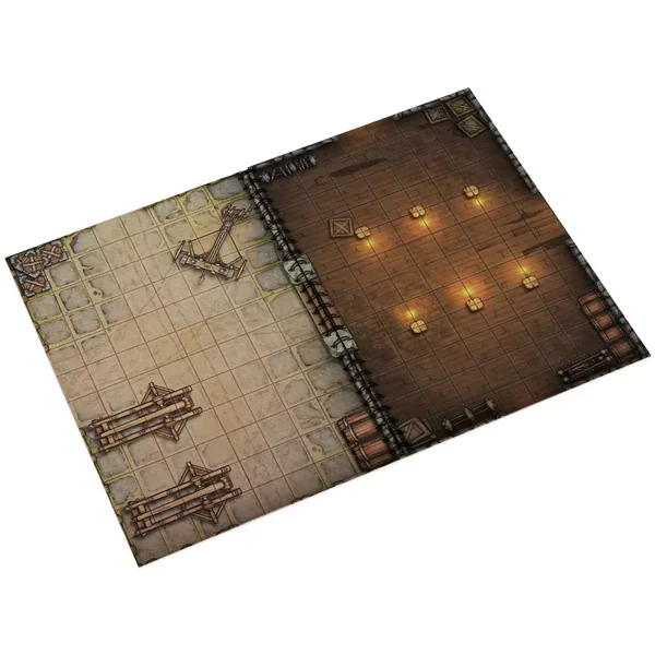 Livre Plateau de Jeu - Epic Battle Mats : Édition Donjons - Taille L