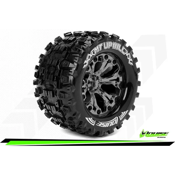 Louise RC Pneus + Jantes MT-UPHILL - Monster Truck 1/10 - Arrma Granite - Big Rock - Hex 14mm - LR-T3204SBCM