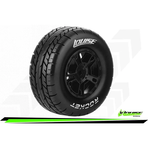 Louise RC Pneus + Jantes SC-ROCKET - Short Course 1/10 Traxxas Slash - Hex 12mm - LR-T3154SBTF