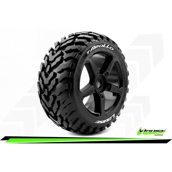 Louise RC Pneus + Jantes T-APOLLO - Truggy 1/8 - Arrma Talion - HPI Trophy - Mugen MBX-T - Hex 17mm - LR-T3252SB